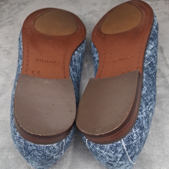 Vionic Willa II Orthotic Women's Denim Blue Loafers Flats Shoes Size 7.5 - Picture 5 of 16
